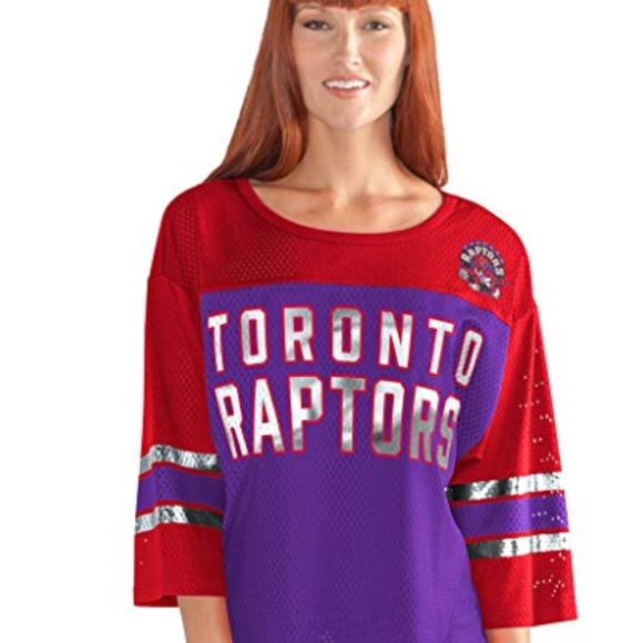 NBA Toronto Raptors Women's First Team Mesh Top - Picture 1 of 2